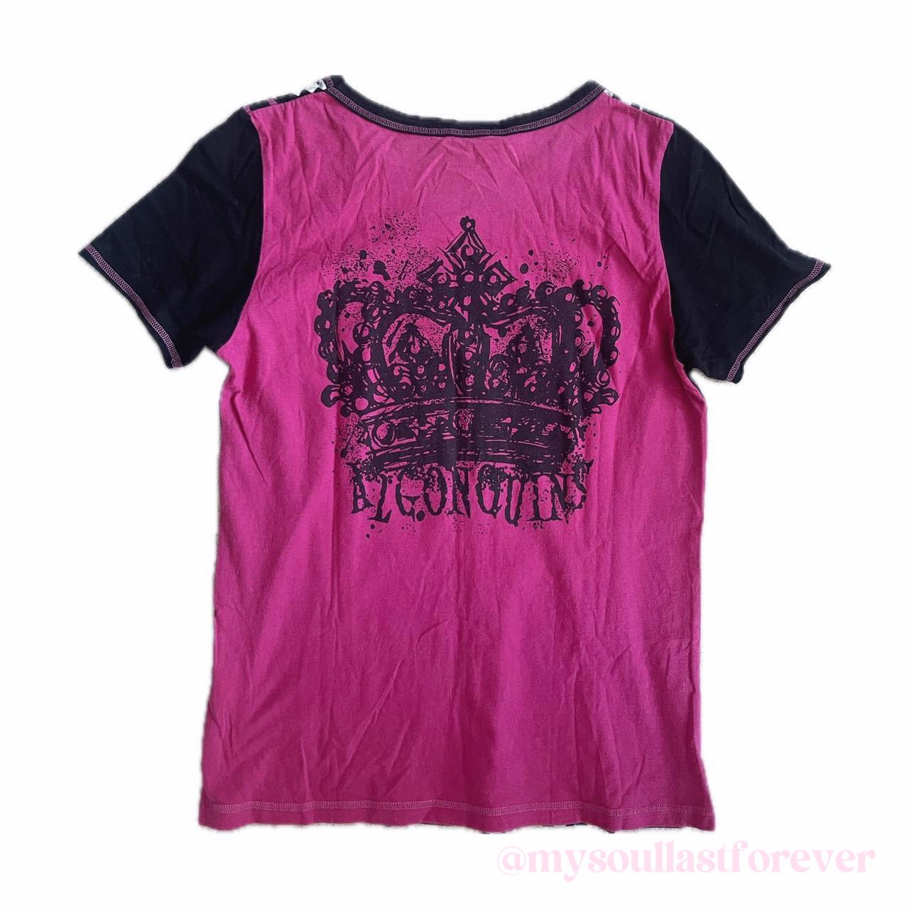 Vintage Algonquins very rare harajuku fashion graphic top - Mysoullastforever