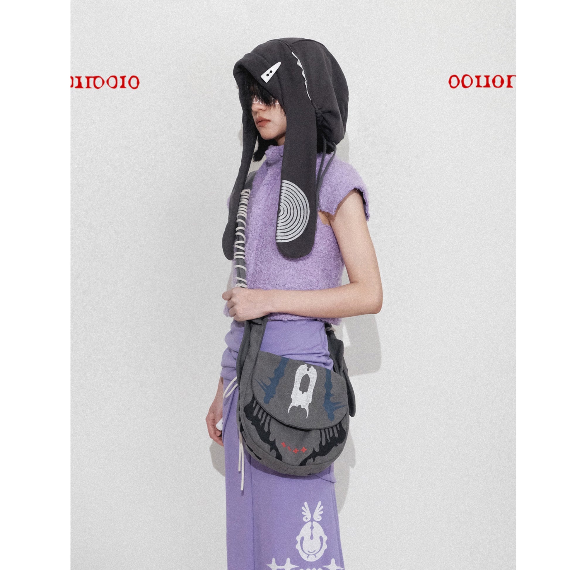 Independent designer brand Eirocori central command crossbody bag - Mysoullastforever