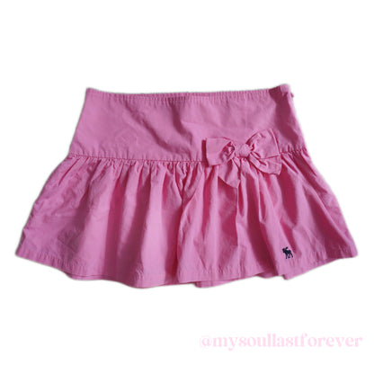 Vintage Abercrombie&Fitch mcbling bow detailing low waist mini skirt - Mysoullastforever