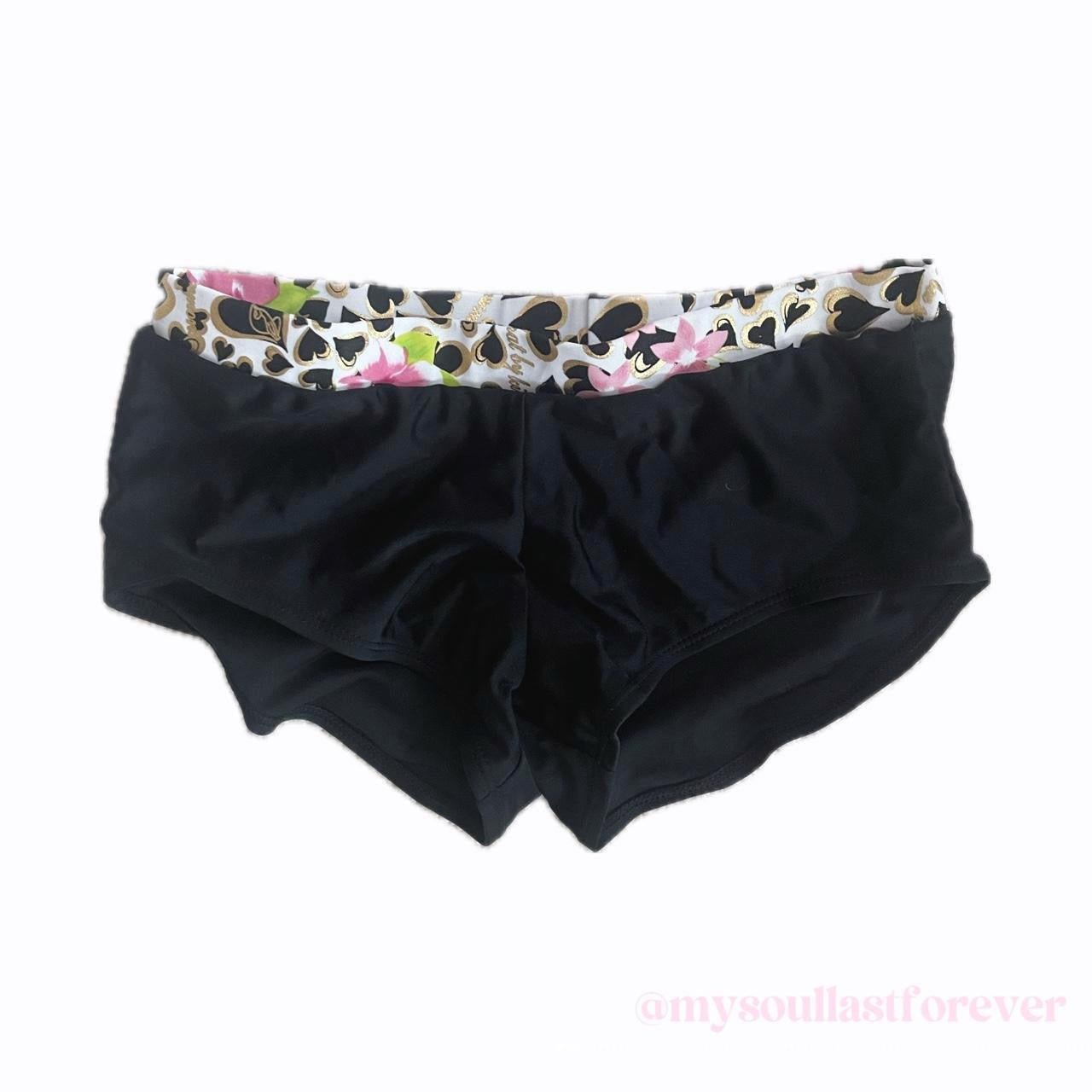 Gyaru aesthetic leopard print flora pattern halter bikini set - Mysoullastforever