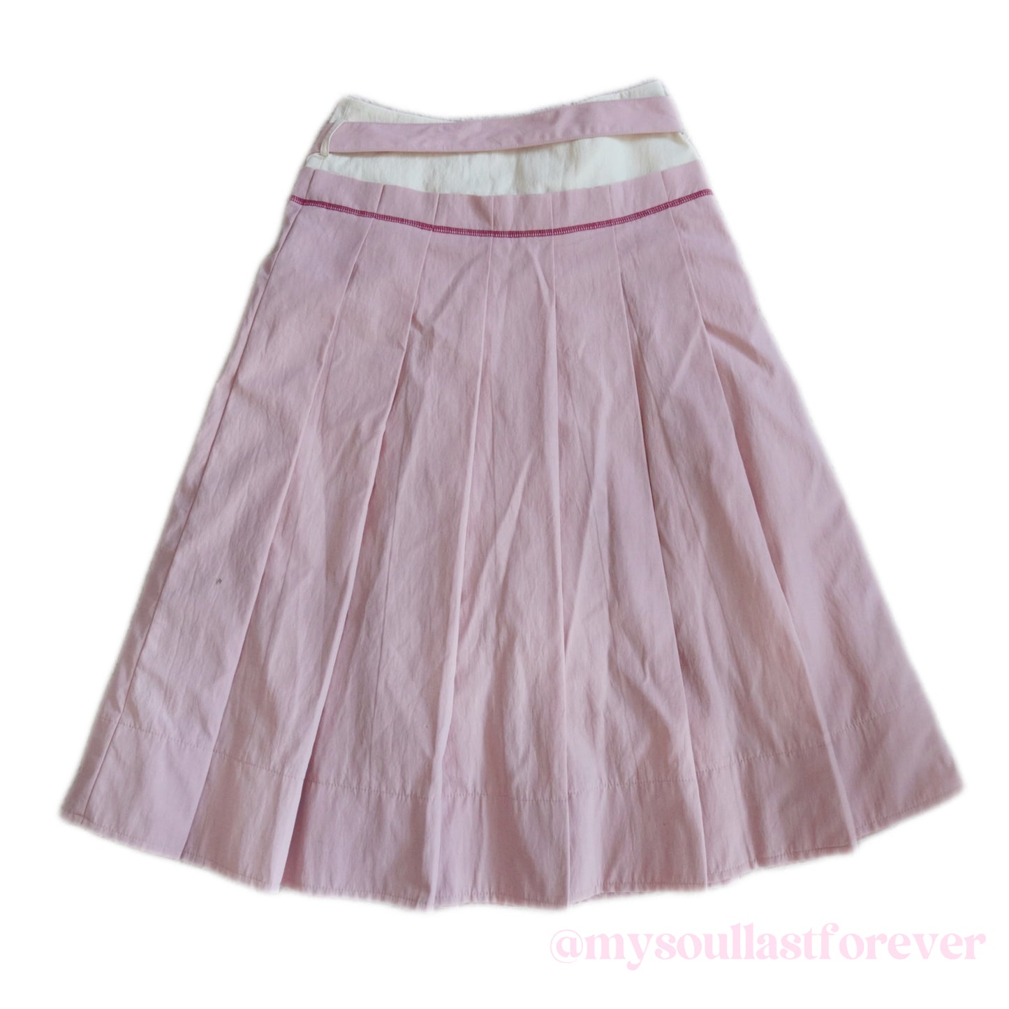 Findermond independent designer brand orange pink flora deco maxi skirt - Mysoullastforever