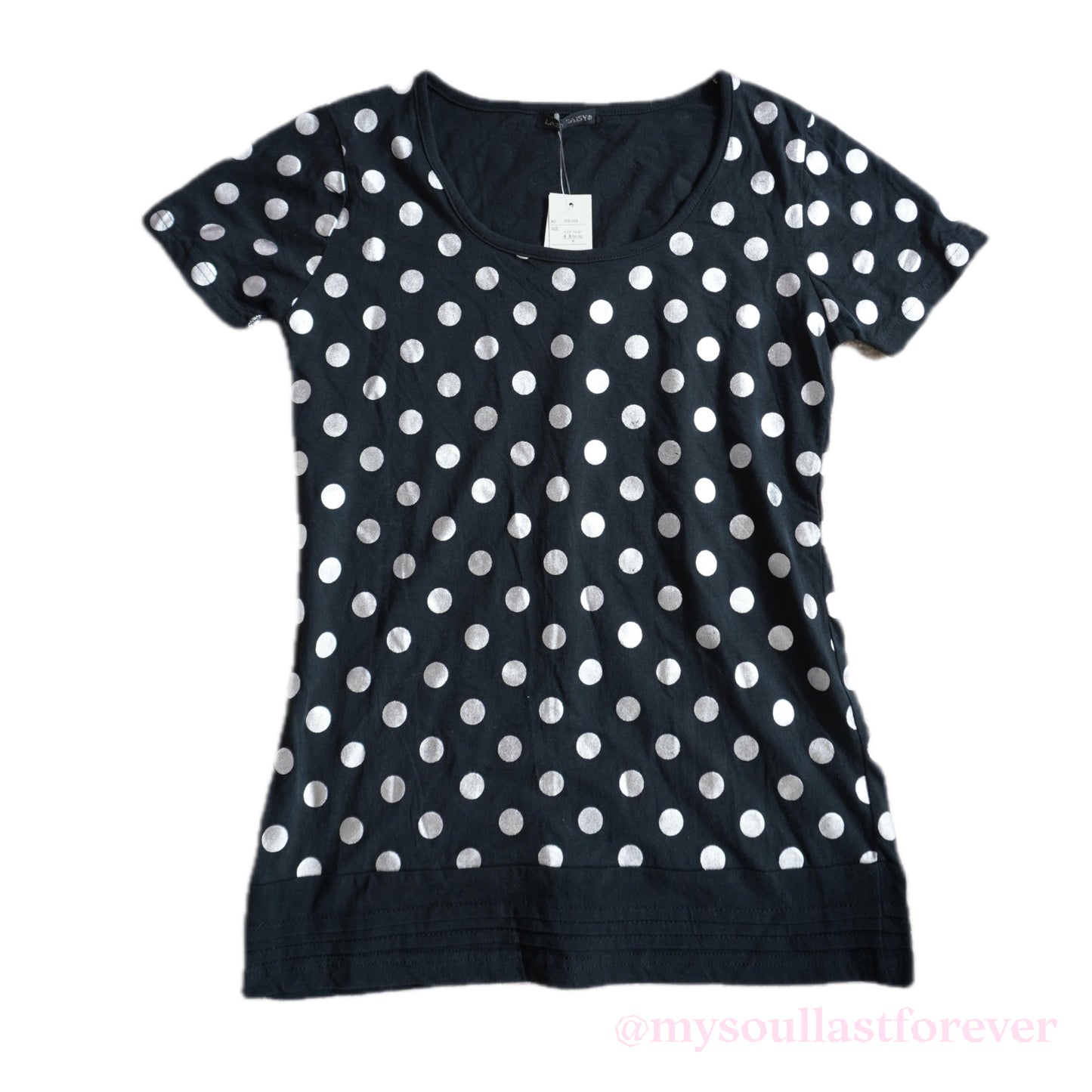 Lazy Daisy super rare 2000s aesthetic polka dot top - Mysoullastforever