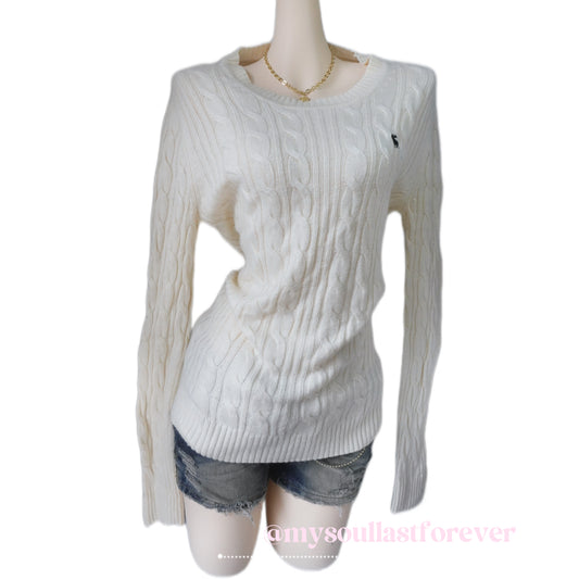 Vintage Abercrombie&Fitch twilightcore knit long sleeve sweater - Mysoullastforever