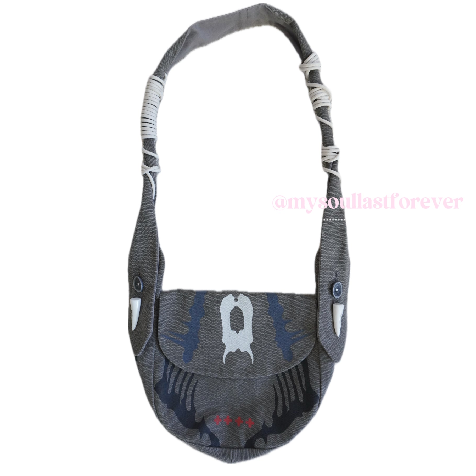 Independent designer brand Eirocori central command crossbody bag - Mysoullastforever