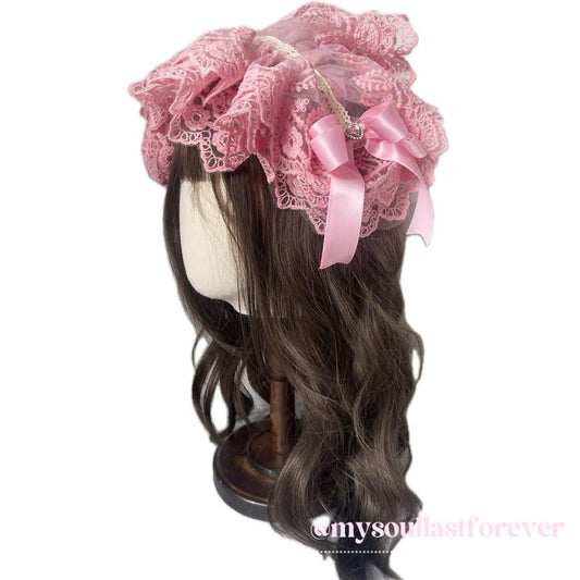 Handmade Lolita fashion headband - Mysoullastforever
